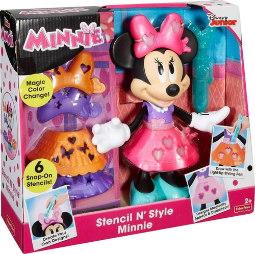 Minnie Diseñadora De Modas Fisher Price 24 Cms De Alto