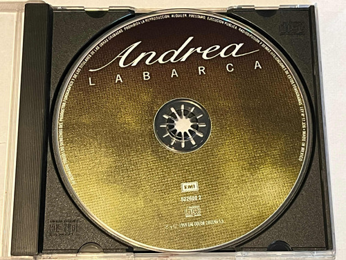 Cd Andrea Labarca / Homónimo ( Sin Carátula)