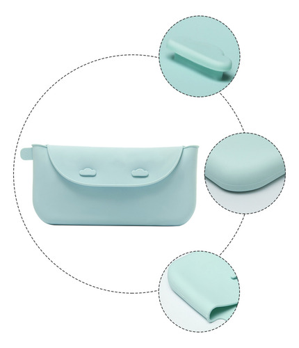 Funda De Silicona Con Soporte Para Bolsas De Almacenamiento