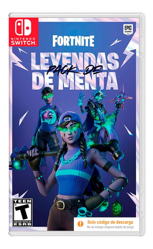 Fortnite Minty Legends Pack Nintendo Switch Latam