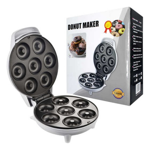 Mini Maquina Hacer Donas Donuts Antiadherente 7 Rosquillas