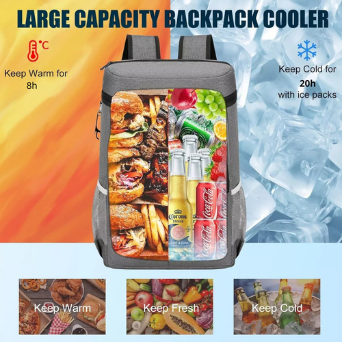 Mochila Cooler Bolsa Térmica 25l Praia Cerveja Churrasco