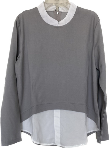 Blusa Gris Marca Parva Plus Size