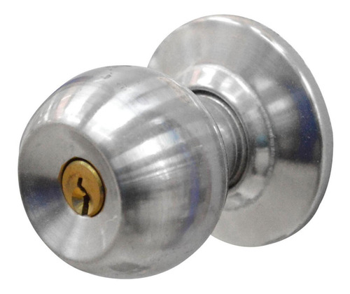 Chapa Bola Alcoba P/metalico Uduke Acero Inox