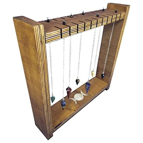 Soporte De Péndulo De Madera De Triple Diosa Lunar, Es...