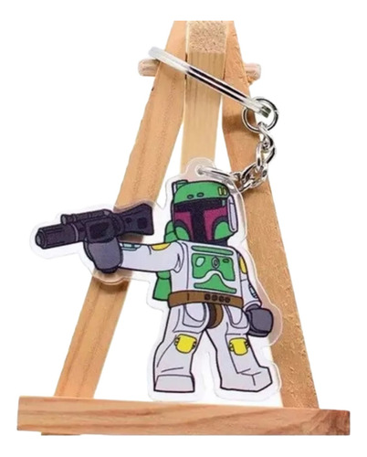 Star Wars - Boba Fett  Llavero Acrilico