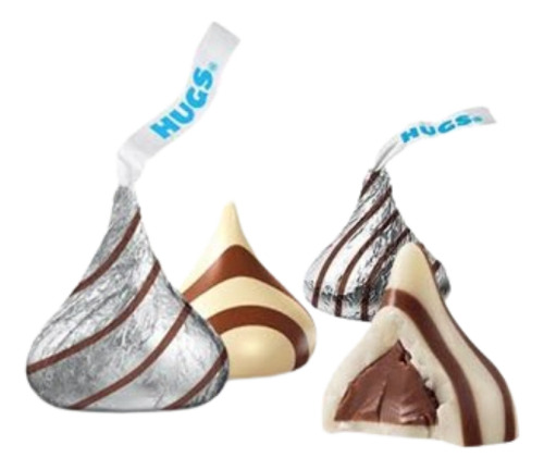 Hershey's Kisses Selección Especial Marmoleado 1 Kilo Granel