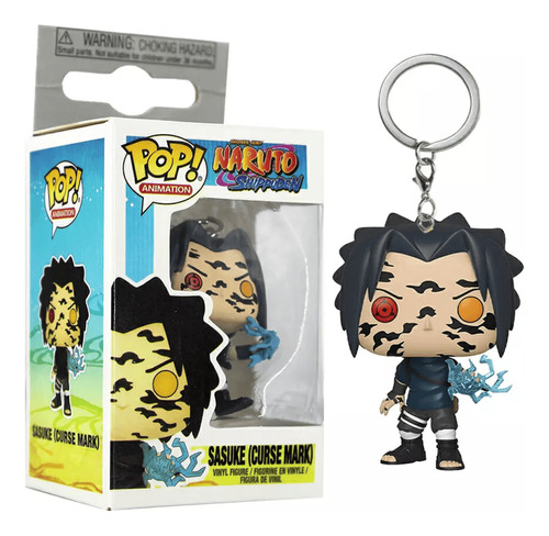 Llavero Sasuke Curse Mark Naruto Shippuden Funko Pop