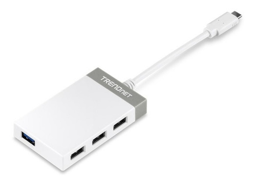 Mini Hub Usb C De 4 Puertos Usb 3.0 Trendnet Tuc-h4e