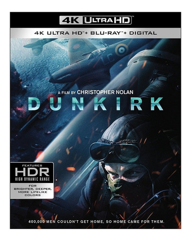 4k Ultra Hd + Blu-ray Dunkirk / Dunquerque