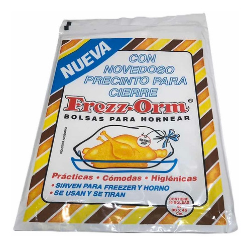 Bolsa Horno Freezer 30x45 Frezz-om X10