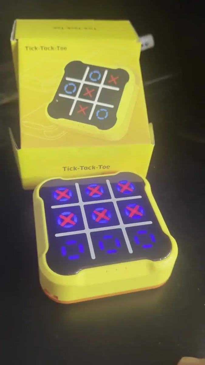 Juego Tic Tac Toe Juego Montessori Regalo único Juego De Mesa Familiar Para Ninos Juego Tic Tac Toe Juego Montessori Regalo único Juego De Mesa Familiar Para Ninos