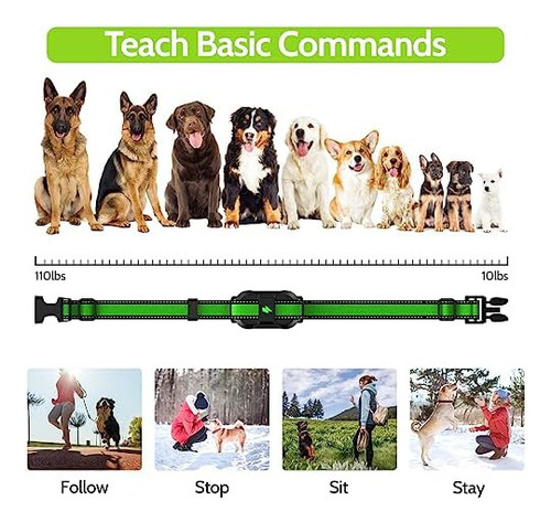 Dogstop Collar De Entrenamiento For Perros Collar Eléctrico