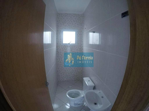 Sobrado Com 2 Dormitórios À Venda Por R$ 175.000,00 - Caiçara - Praia Grande/sp - So0016