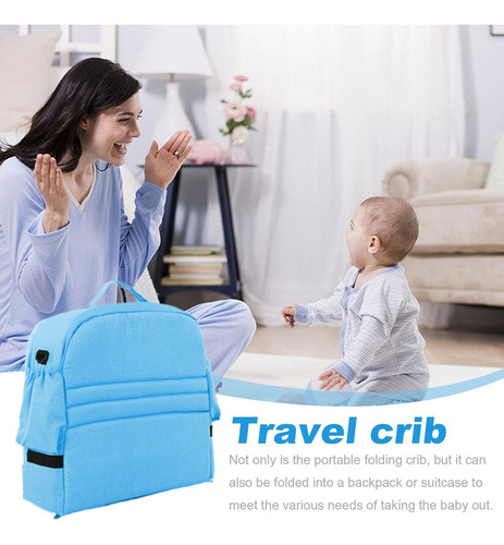 Cuna De Viaje Para Niños Pequeños Con Red Cuna De Viaje Para