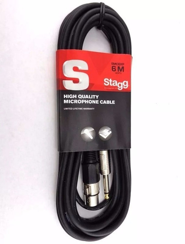 Cable Canon - Plug Stagg Smc6xp 6 Metros P/microfono