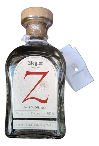 Licor Ziegler No.1 Wildkirsch Cerezas Salvajes | Alemania