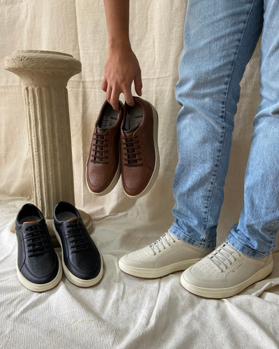 Zapatillas Hombre Sneaker Freeway Urbana Zapato Confort