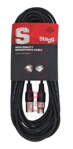 Cable Stagg Smc10 Canon Hembra - Canon Macho 10 Metros