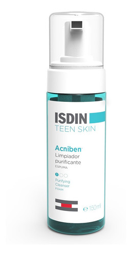 Isdin Acniben Teen Skin Espuma Limpiadora X 150 Ml