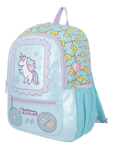 Mochila Xtrem Logan 5xt Aqua Unicorn
