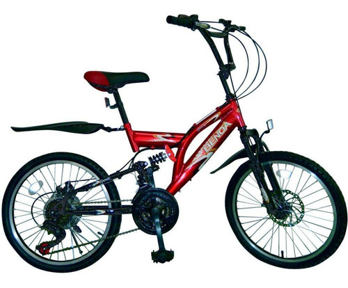Imagem 1 de 3 de Bicicleta Infantil Aro 20 Benoá 18 Marchas Quadro Aço