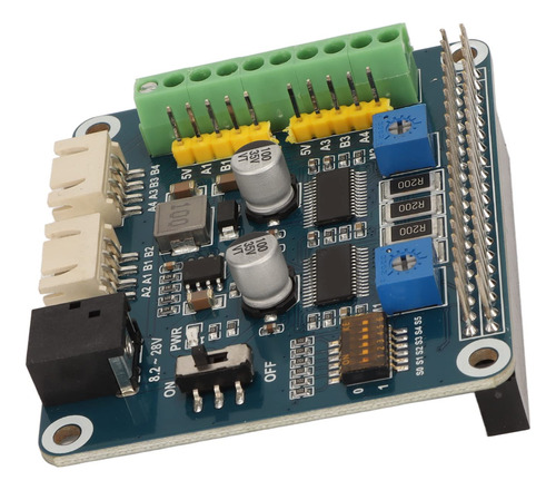 Sombrero Motor Paso Pomya (b) Chip Controlador Componente 3d