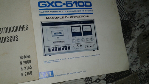 Imagen 7 de 7 de Manuales De Uso Sintoamplificador Sansui Akai Winco 7 Mares