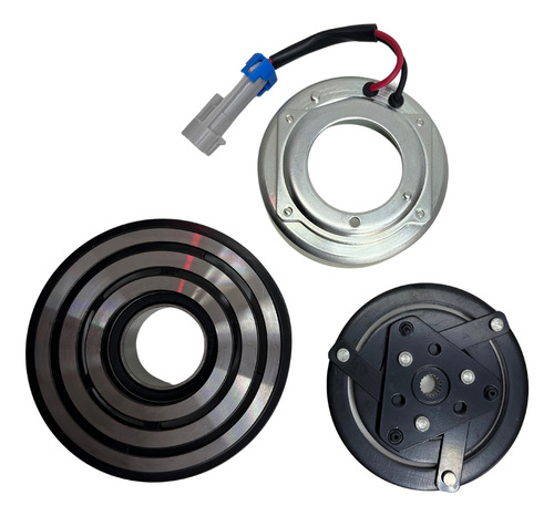 Conjunto Embreagem Polia Compressor Original Onix 4cc Spin
