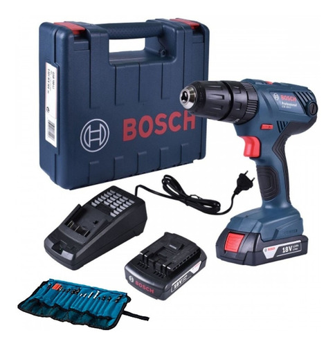 Taladro Inalambrico Gsb 180-li Professional +set Bosch