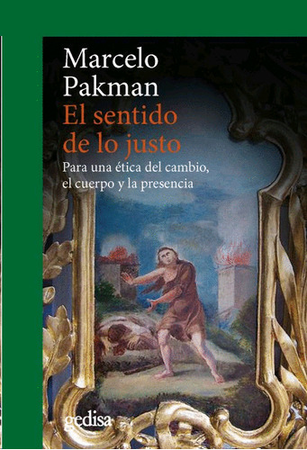 Libro Sentido De Lo Justo, El