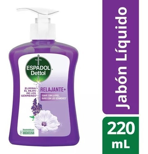 Jabon Liquido Espadol Relajante Botella X 220 Ml