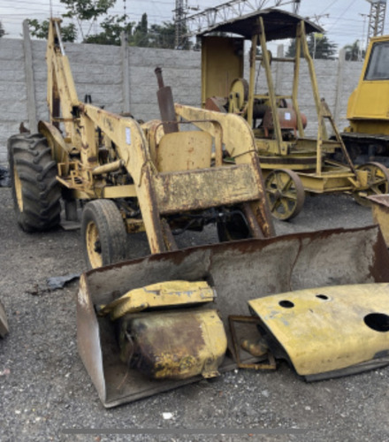 Pala Retro John Deere Retroexcavadora Motor A Reparar Envios
