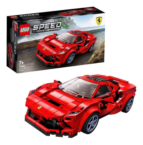 Lego 76895 Speed Champions Ferrari F8 Tributo Racer, Juguete