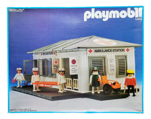 Playmobil 13432 Hospital /estación De Ambulancias Aurimat