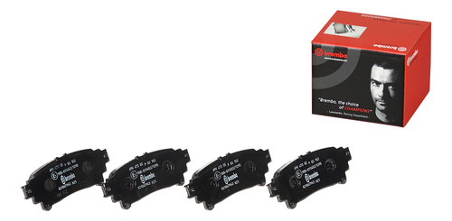 Balatas Traseras Oe: 446648130 Toyota P83152 Brembo