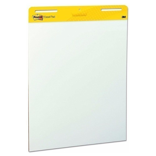 Post-it Rotafolio, 25 X 30 Pulgadas, Blanco, 30-hojas / Pad