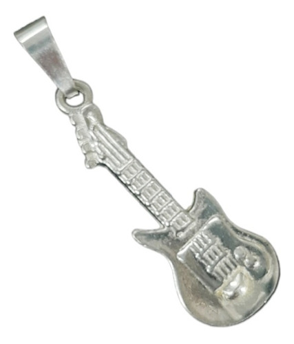 Dije Guitarra Plata Ley 925 