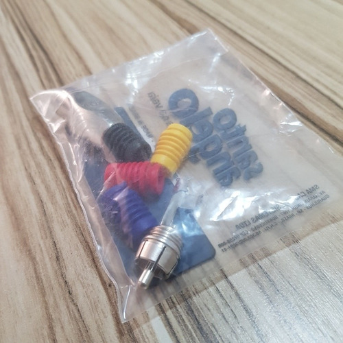 Kit C/ 10 Conectores Plug Rca Linha Macho Santo Angelo N