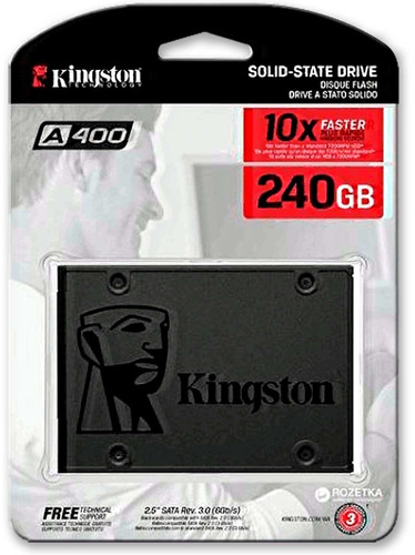 Disco Solido 240gb Ssd  A400  Kingston  Tsuy