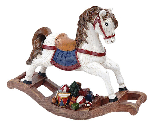 Estatuilla De Muñeca De Caballo Mecedora Moderna,