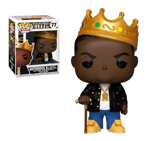 Funko Pop Notorious B.i.g Con Corona (77)