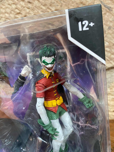 Mcfarlane Dc Multiverse Batman Who Laughs & Robins Of Earth (Usado)