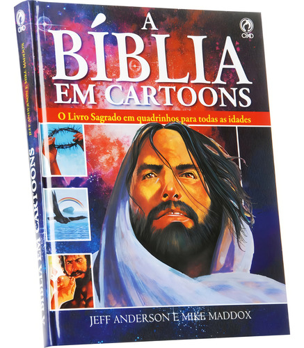 A Bíblia em cartoons, de Maddox, Mike. Editorial CPAD, capa dura em português, 1999