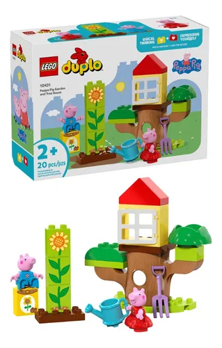 comprar Lego® Duplo® Jardín Y Casa Del Árbol De Peppa Juguete 10431