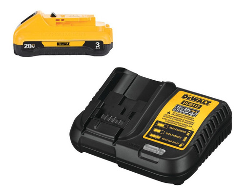 Batería 3ah 20v Max + Cargador Dewalt Dcb230c