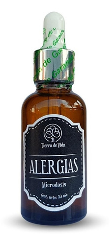 Alergias Tratamiento Natural Microdosis Tierra De Vida 30ml