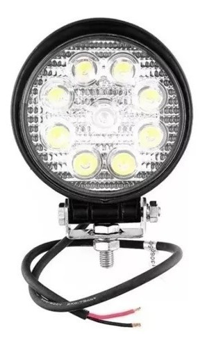 Faro De Led Universal Circular 27w 9 Led 12/24 V