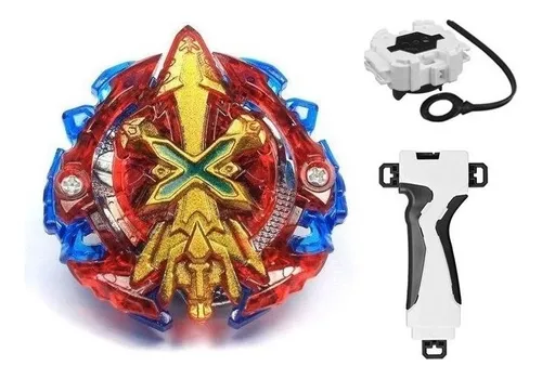 Beyblade Burst Metals Com Lançador Xcalius Xcalibur Promoção no Shoptime