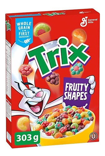         General Mills, Trix Fruity Shapes Cereal, 303g/10.7.